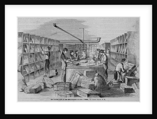 Ledger Day at Ross & Tousey by Anonymous