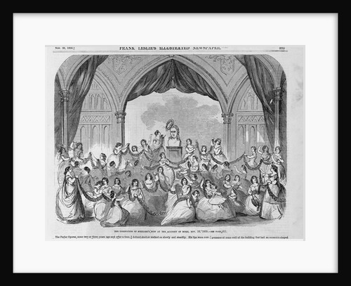 Coronation of Schiller's Bust by Anonymous