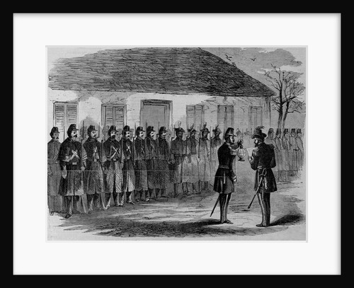 Night Guards Getting Orders by Anonymous