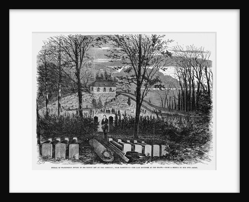 Washington Irving's Grave by Anonymous