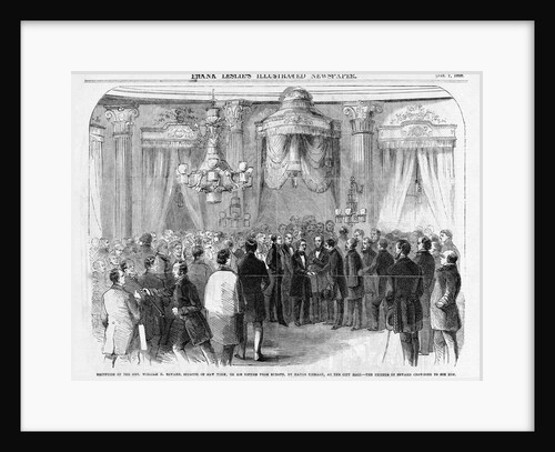 Reception for William Seward by Anonymous