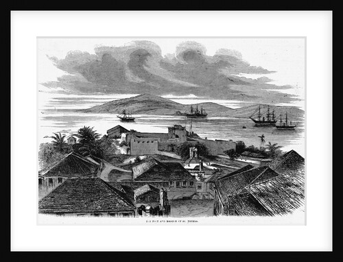 St. Thomas Port and Harbor by Anonymous