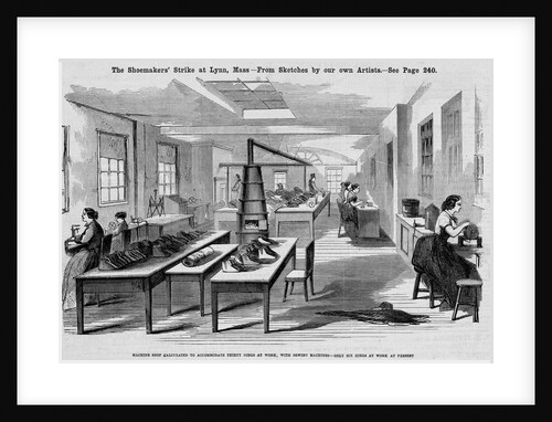 Shoemakers at Work by Anonymous