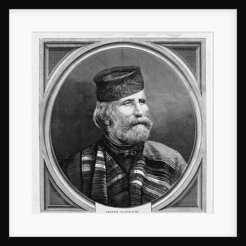 Portrait of Guiseppe Garibaldi by Anonymous