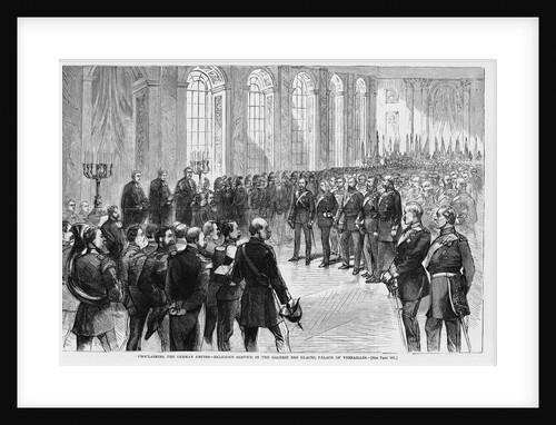 Proclaiming the German Empire by Anonymous