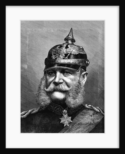 Portrait of Kaiser Wilhelm I by Anonymous