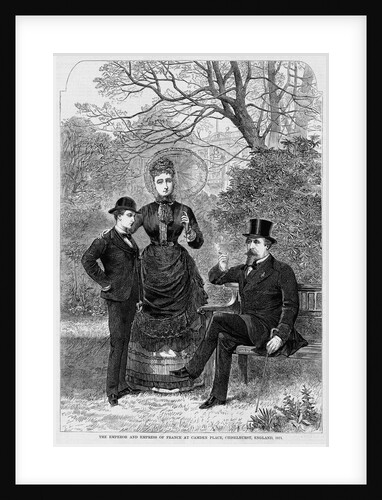 Exiled French Emperor by Anonymous