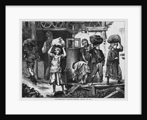 Children Working in Brickyard by Anonymous