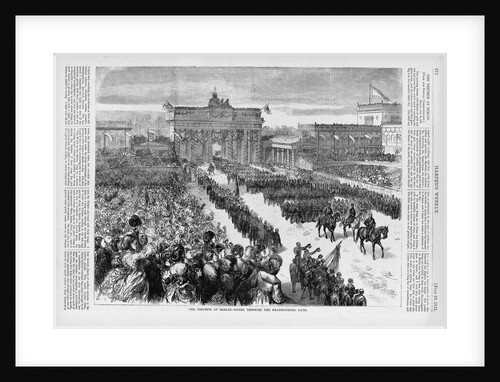 German Victory Parade by Anonymous
