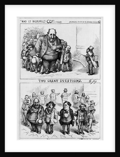 Lampoon of the Tammany Society by Anonymous