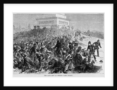 The Late Riot in Phoenix Park, Dublin by Anonymous