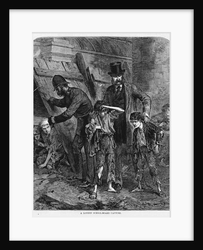 Truant Officer in London, England by Anonymous