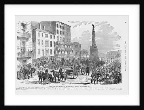Federal Infantry and Artillery by Anonymous