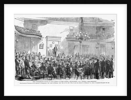 Confederate Senate by Anonymous