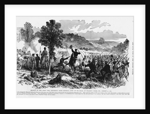 Battle at Wilson's Creek by Anonymous