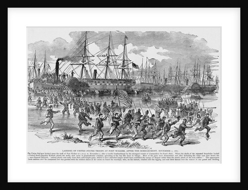 Assault on Fort Walker by Anonymous