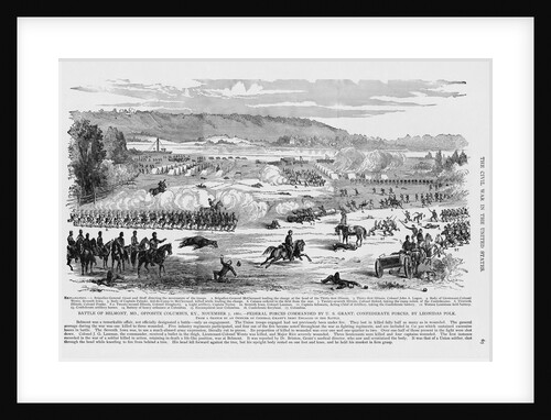 Battle at Belmont, Missouri by Anonymous