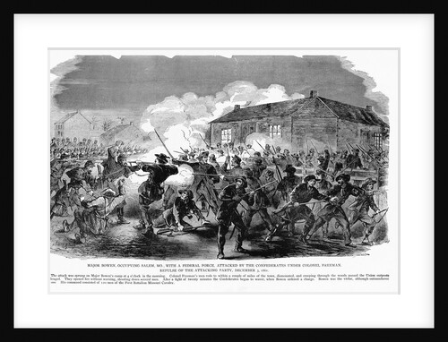 Civil War Firefight by Anonymous