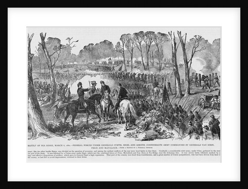 Battle of Pea Ridge by Anonymous