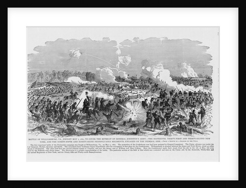 Battle of Williamsburg by Anonymous