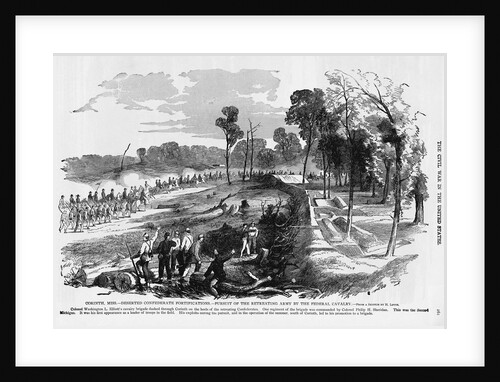 Federal Cavalry on the Move by Anonymous