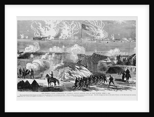 Assault on Fort Sumter by Anonymous