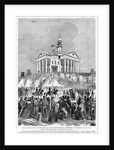Taking Possession of Vicksburg, Mississippi by Anonymous