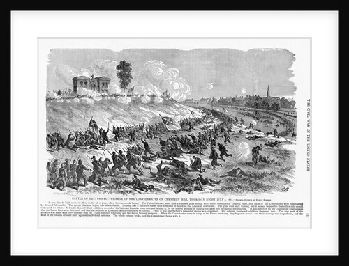 Battle of Gettysburg by Anonymous