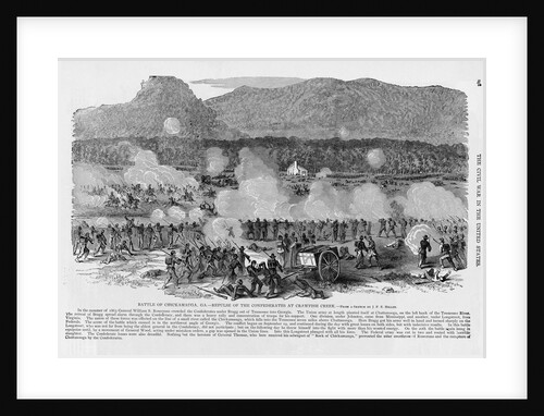 Battle of Chickamauga by Anonymous