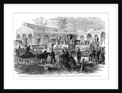 Civil War Locomotives by Anonymous