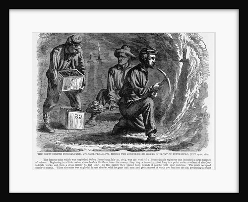 Mining Under Confederate Trenches by Anonymous