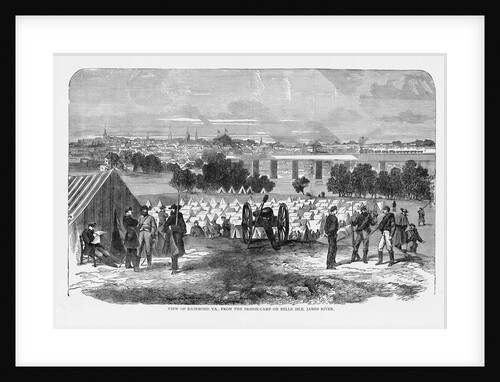 Prisoner of War Camp by Anonymous