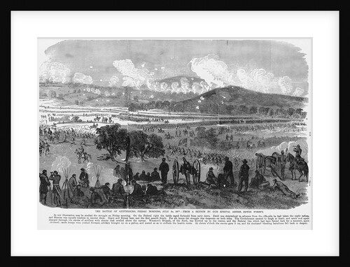 Battle of Gettysburg by Anonymous