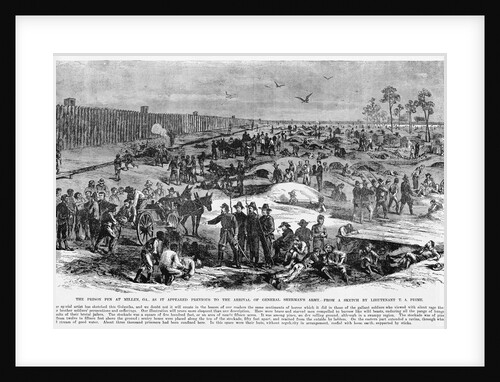 Prisoner of War Camp by Anonymous