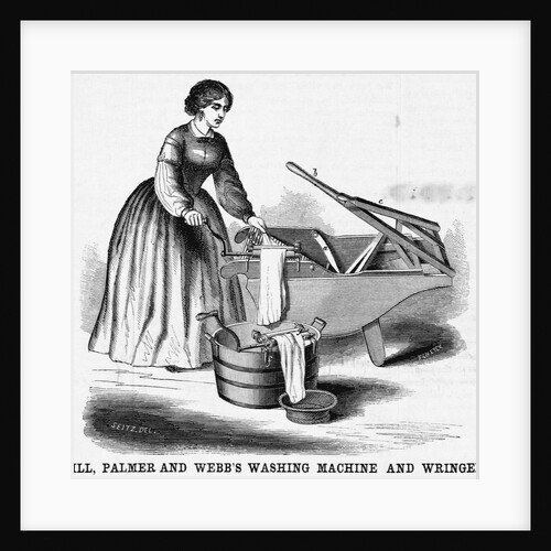 Washing Machine and Wringer by Anonymous