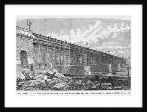 Iron Bridge in Philadelphia by Anonymous