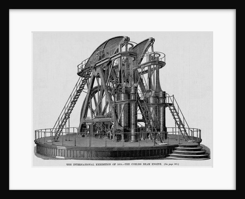 Corliss Beam Engine by Anonymous