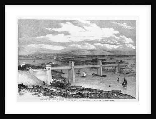 Britannia Tubular Bridge by Anonymous