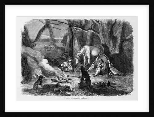 Ranchers Camping by Anonymous