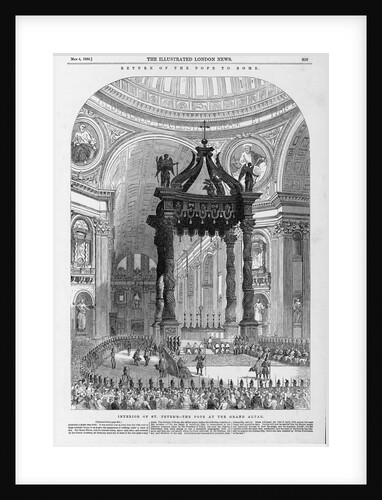 Return of Pius IX by Anonymous