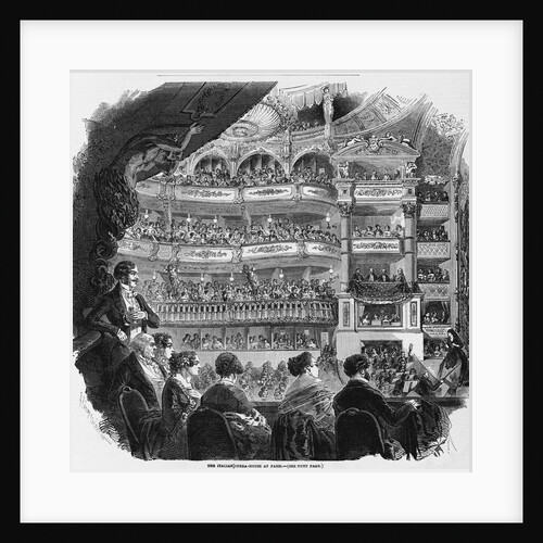 Interior of Italian Opera House by Anonymous