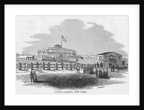 Castle Garden, New York by Anonymous