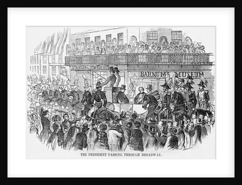President Fillmore in New York by Anonymous