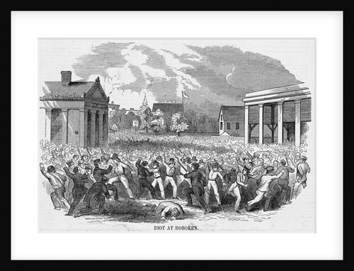 Riot at Hoboken by Anonymous