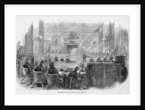 Massachusetts Senate Chamber by Anonymous