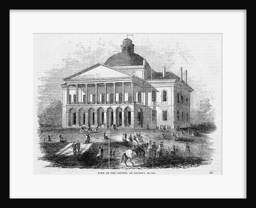 Maine Capitol Building by Anonymous