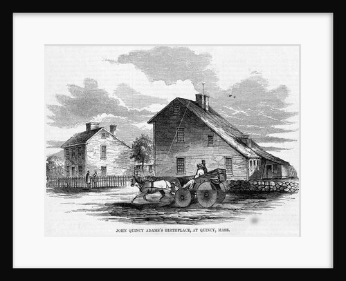 John Quincy Adams's Birthplace by Anonymous