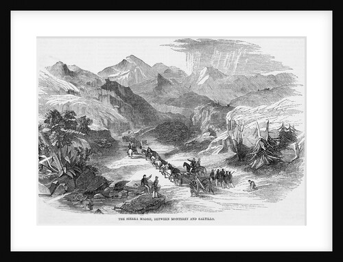 Troops in the Sierra Madre by Anonymous