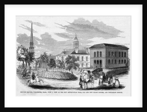 Lincoln Square, Worcester, Massachusetts by Anonymous