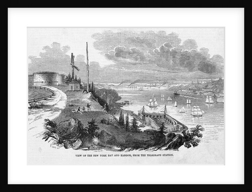 New York Bay and Harbor by Anonymous